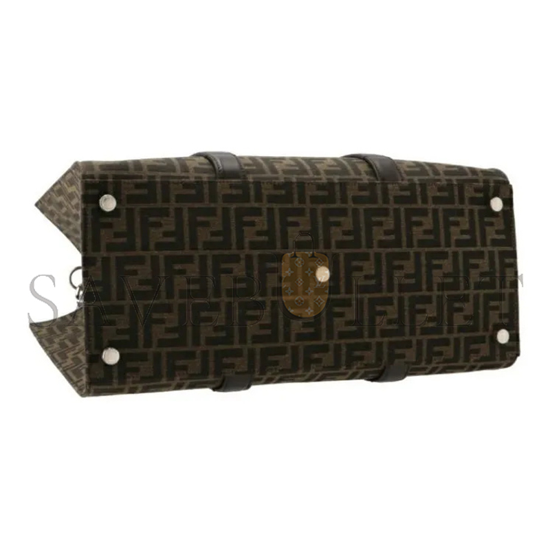 FENDI FF JACQUARD SHOPPER FABRIC MULTICOLOR 7VA390AG0MF19KW (42*35*19cm)